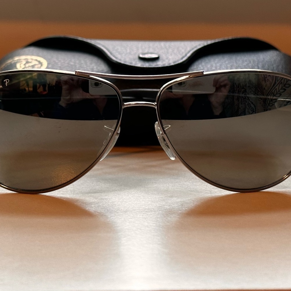 Ray-Ban Carbon Fibre Aviator Sunglasses